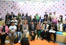 وزير الشباب والرياضة يزور جناح الشباب والأطفال في المنطقة الزرقاء بمؤتمر المناخ COP27