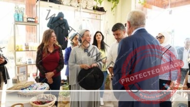 فؤاد ومحافظ جنوب سيناء يفتتحان معرض لمنتجات القائمة الخضراء لحملة إيكو ايجيبت فى طريق السلام بشرم الشيخ 