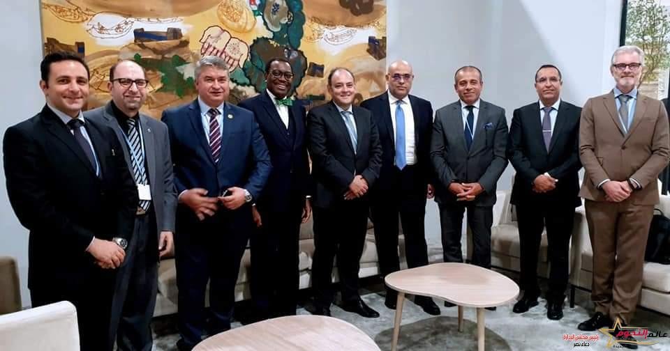 سمير يلتقي رئيس البنك الأفريقي للتنمية لاستعراض مشروعات وبرامج البنك الحالية والمستقبلية في مصر 1 سمير يلتقي رئيس البنك الأفريقي للتنمية لاستعراض مشروعات وبرامج البنك الحالية والمستقبلية في مصر