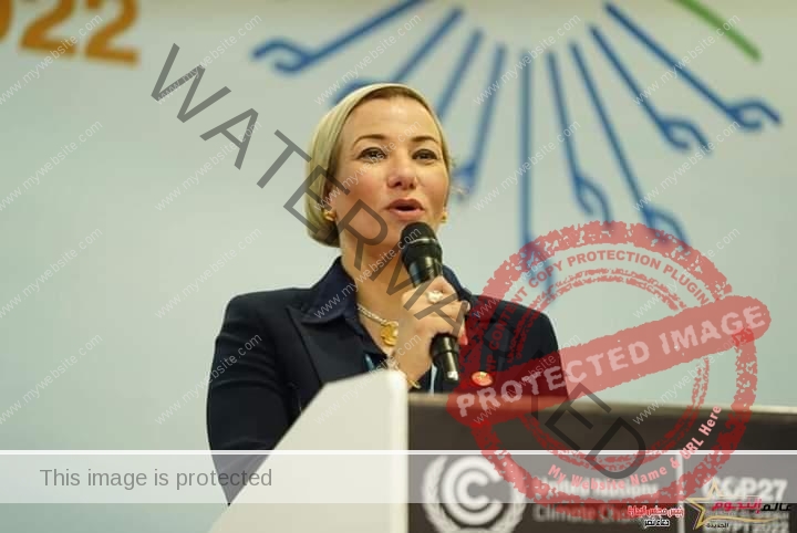 فؤاد تلقى كلمة فى افتتاح يوم المرأة ضمن فعاليات مؤتمر المناخ cop27 