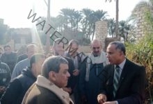 رئيس مدينة ناصر يتابع الموقف الخدمي لمرافق الغاز الطبيعي والصرف الصحي بقرية طحا بوش 