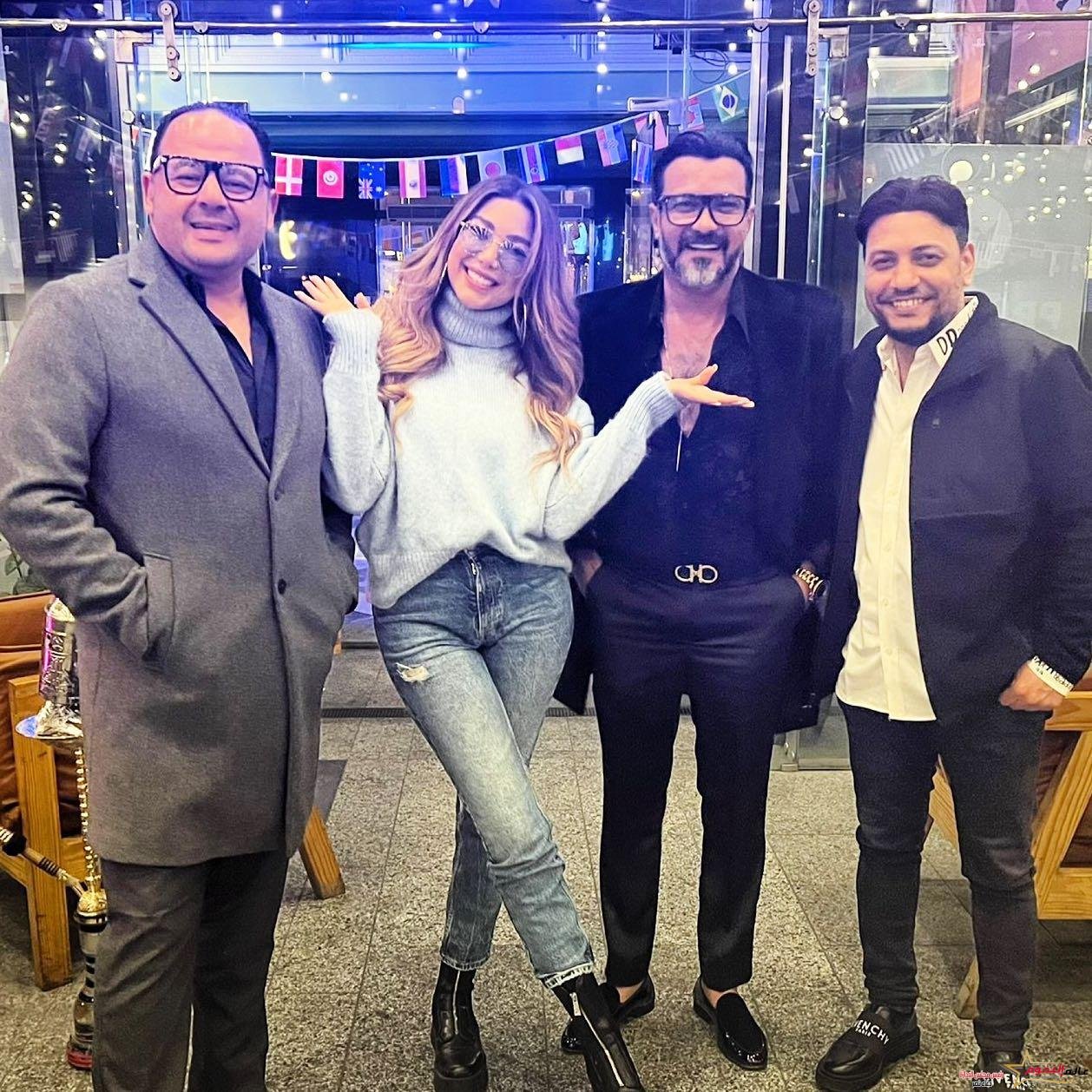 دانا حلبي تواصل تصوير "الونش"