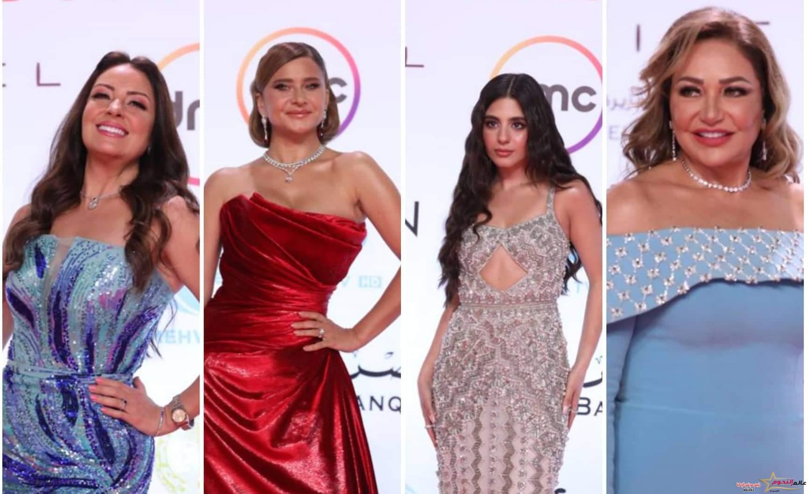 النجمات تتألق في حفل افتتاح مهرجان القاهرة السينمائي