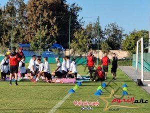 المنتخب الأولمبي يختتم تدريباته استعدادًا لودية المغرب الثانية