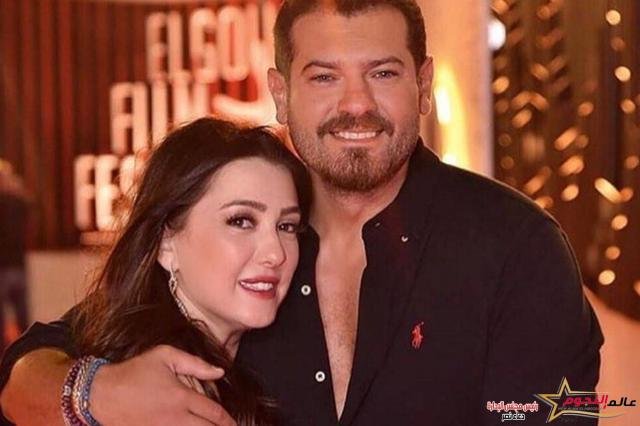 "سأحبك حتى يفرقنا الموت" كندة علوش تحتفل بعيد ميلاد عمرو يوسف