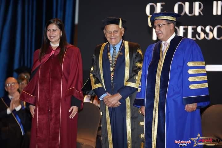 السعيد تشارك بحفل تنصيب د.مجدي يعقوب كأول رئيس شرفي للجامعة البريطانية بمصر 1 السعيد تشارك بحفل تنصيب د.مجدي يعقوب كأول رئيس شرفي للجامعة البريطانية بمصر