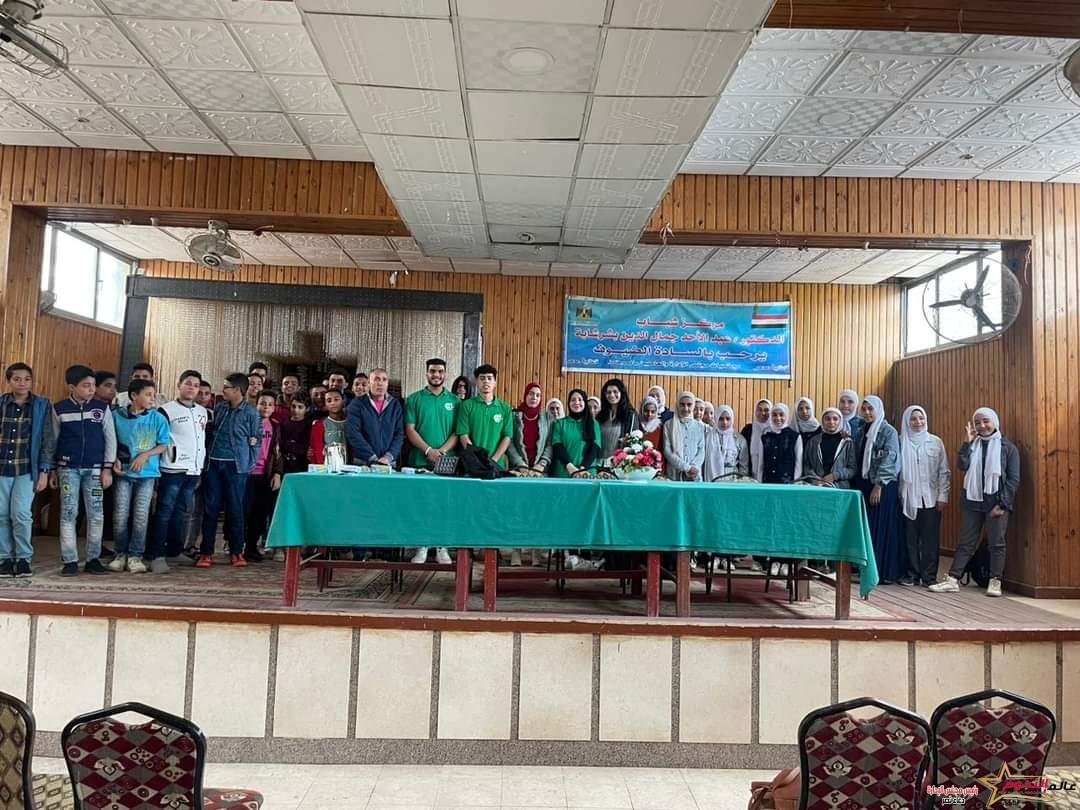 طلائع وزارة الشباب والرياضة تحتفل باليوم العالمي للتطوع