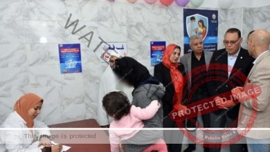 محافظ الشرقية يشهد انطلاق فاعليات الحملة القومية للتطعيم ضد مرض شلل الأطفال 