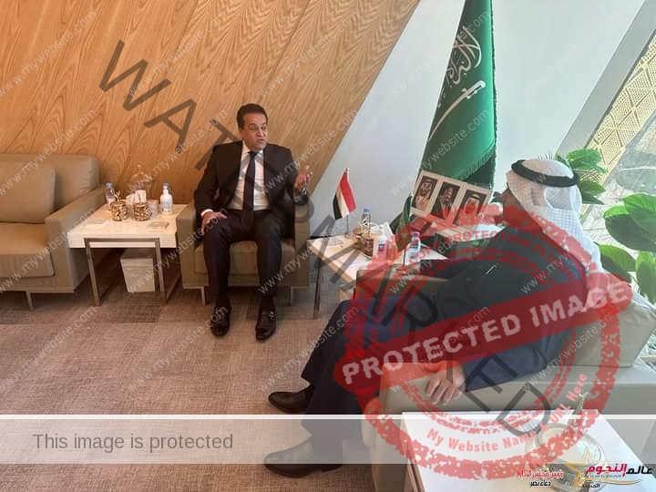 وزير الصحة يبحث مع نظيره السعودي التعاون لتحقيق الأمن الدوائي للشعوب العربية