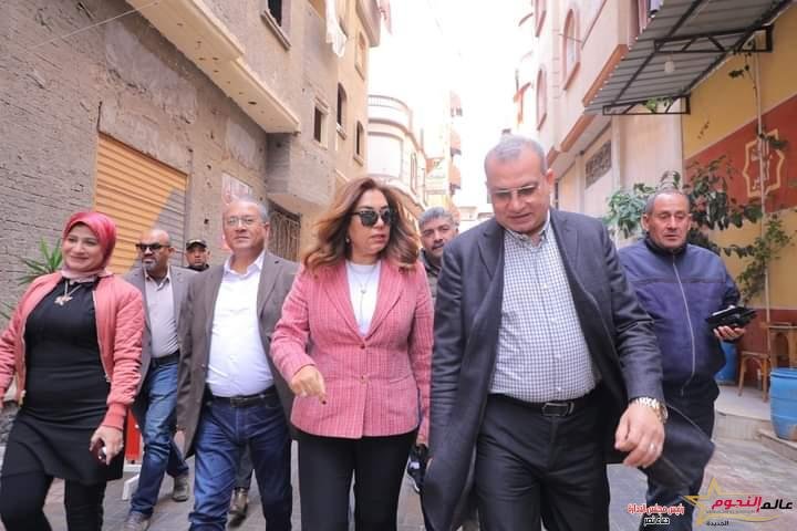 محافظ دمياط ورئيس صندوق التنمية الحضرية يتابعان آخر التطورات بمشروع تطوير المناطق الغير مخططة