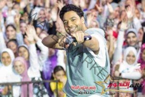 أحمد جمال يرفع شعار الحماس في ليلة رأس السنة بـ "پورتوسعيد"