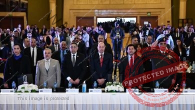 صبحي واللواء حسام خضر نائبًا عن وزير الدفاع يشهدان حفل توزيع جوائز الأفضل للاتحاد المصري للخماسي الحديث