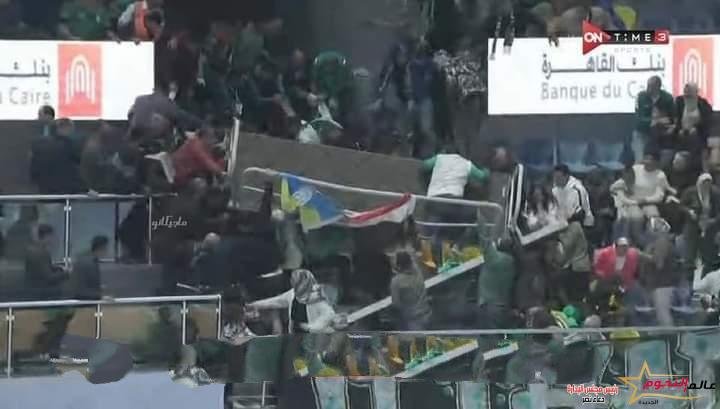 عاجل... انهيار مدرج صالة حسن مصطفى في مباراة الأهلي والاتحاد لكرة السلة
