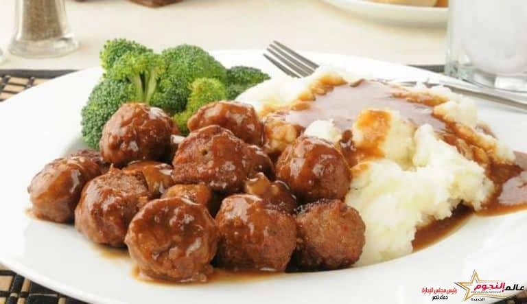 كفتة البراوني صوص ... مقدمة من الشيف: هبه صبري إسماعيل