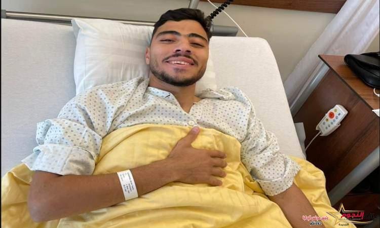 عاجل … أكرم توفيق أجري جراحة الرباط الصليبي بنجاح