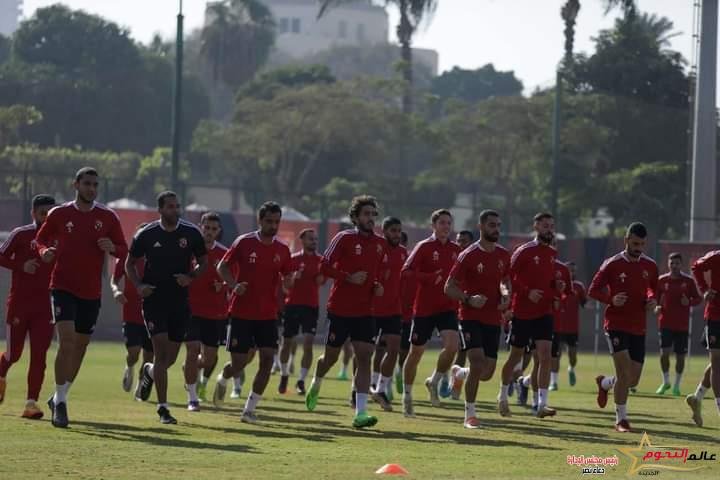 الأهلي يستأنف تدريباته استعدادًا لمباراة فاركو