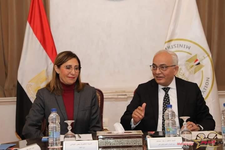 وزيرا التربية والتعليم والثقافة يبحثان سبل التعاون بين الوزارتين في تنفيذ مبادرة "إحياء المسرح المدرسي"