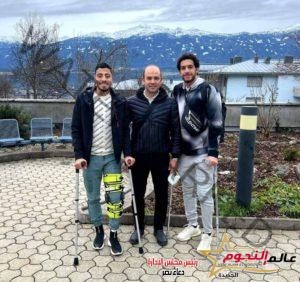 عاجل … عودة أكرم توفيق ومصطفى شوبير للقاهرة بعد رحلة علاج في النمسا