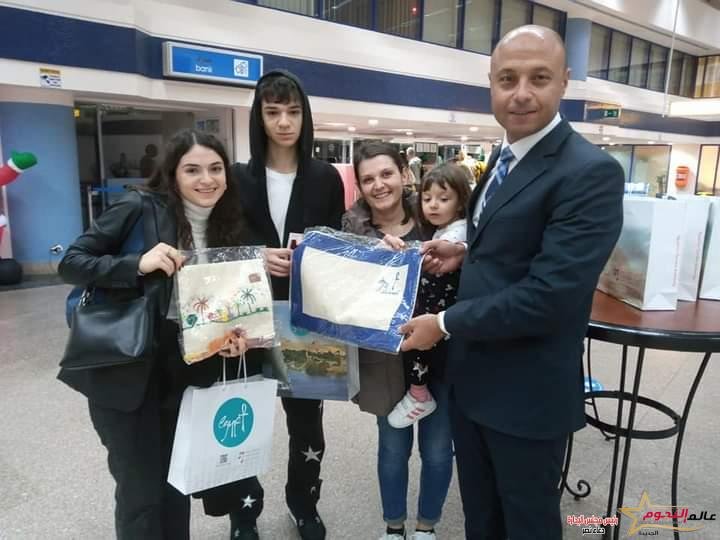 مطار مرسى علم الدولي يستقبل أول رحلة طيران عارض من مطار مالبينسا بميلانو بإيطاليا