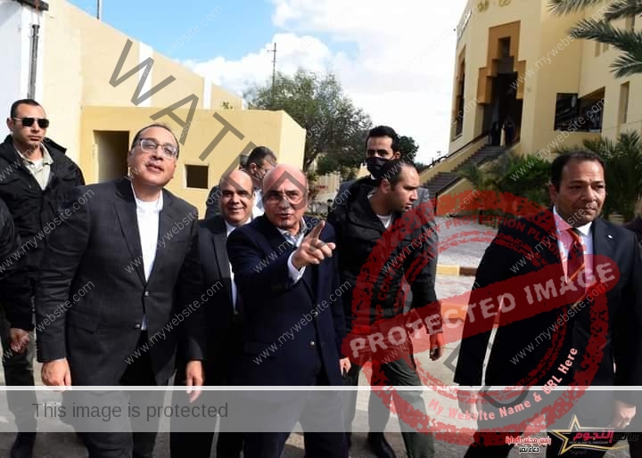 رئيس الوزراء يتفقد محكمة شمال سيناء الابتدائية بالعريش قبل أيام من عودة انتظام العمل بها