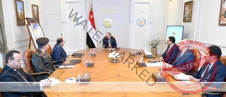 السيسي يتابع الموقف التنفيذي لتنمية سيناء