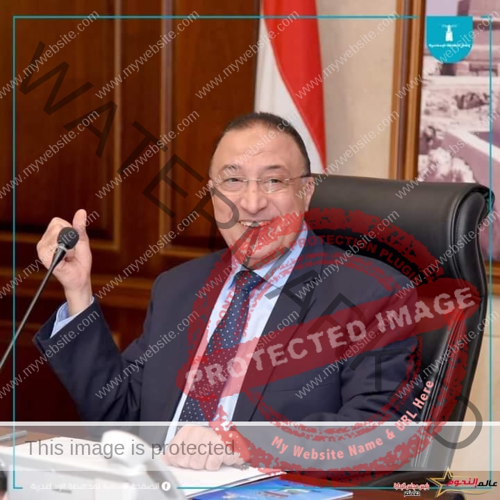 محافظ الإسكندرية يهنئ سيادة الرئيس بمناسبة الاحتفالات بذكرى ثورة 25 يناير