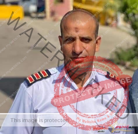 محافظ الإسكندرية ينعي أمين الشرطة حمادة صبحي رمضان الذي أستشهد أثناء أداء عمله