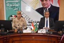 محافظ الفيوم وقائد قوات الدفاع الشعبي يشهدان بدء فعاليات التدريب المشترك "صقر 110"