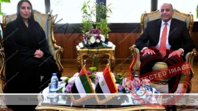 وزير الطيران يلتقى سفيرة الإمارات بالقاهرة لبحث التعاون المشترك