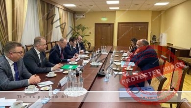 وزير الخارجية يلتقي مع سكرتير مجلس الأمن القومي لروسيا الاتحادية