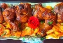 أوراك الدجاج المشوية بالبطاطس ... مقدمة من الشيف: شوشو عرابي