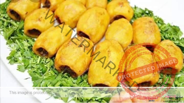 البطاطس المحشية باللحم المفروم ... مقدمة من الشيف: رشا رفعت