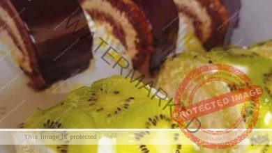 جاتوه سويسرول بالفاكهة... مقدم من الشيف: دينا محسن