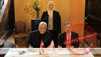 القباج تشهد توقيع اتفاقية تعاون بين السفارة اليابانية بالقاهرة وجمعية تكاتف للتنمية 