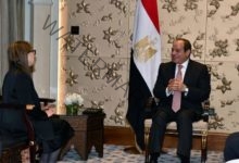 السيسي ألتقى رئيسة وزراء الجمهورية التونسية بدبي