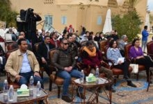 محافظ الفيوم يشهد الحفل الختامي لمنحة الإقامة الفنية "نقطة انطلاق" بقرية تونس