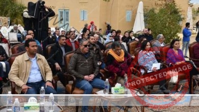 محافظ الفيوم يشهد الحفل الختامي لمنحة الإقامة الفنية "نقطة انطلاق" بقرية تونس