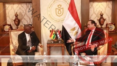 السبكي يبحث التعاون مع سفير غانا بمصر في مجال السياحة العلاجية 