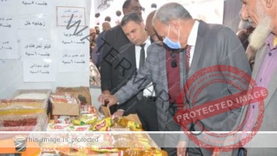 الهجان يفتتح معرض السلع الغذائية بمدينة بنها و"أهلاً رمضان" ببهتيم 