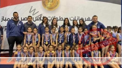نتائج مشرفة لفراشات الجمباز الفني آنسات (براعم) ببطولة كأس مصر