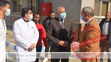 الهجان يتفقد أعمال الفرش الطبي والإداري لمستشفى القناطر المركزي 