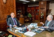 سويلم يتابع أنشطة ومشروعات الهيئة المصرية العامة لمشروعات الصرف