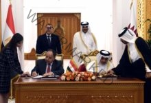 رئيسا وزراء مصر وقطر يشهدان توقيع اتفاقية حكومية لإزالة الازدواج في الضريبة على الدخل 