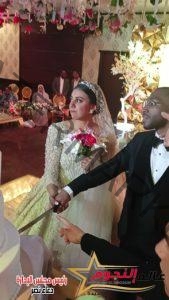 د. دعاء نصر تهنئ الاستاذة ميرفت سعيد بمناسبة زفاف نجلتها ريم هشام