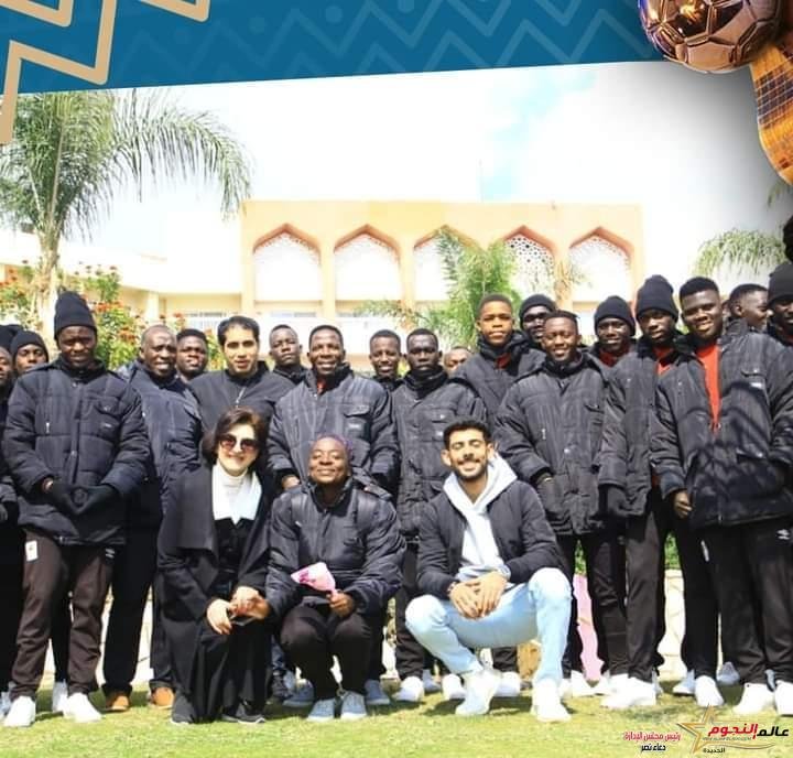بعثة منتخب أوغندا للشباب تصل لمقر إقامتها في الإسماعيلية