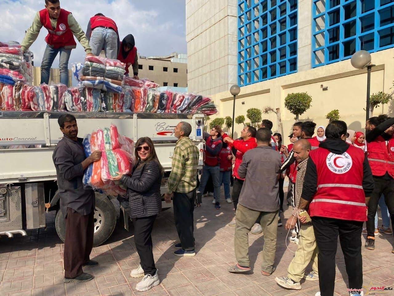 روتاري مصر يقدم تبرعات لسوريا بعد كارثة الزلزال