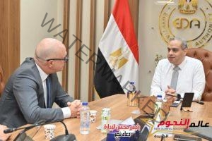 رئيس هيئة الدواء المصرية يجتمع مع مدير الأسواق العالمية لشركة روش السويسرية