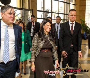 وزيرة التعاون الدولي ووزير الخارجية المجري يترأسان الجلسة الختامية لمنتدى الأعمال المصري المجري المشترك