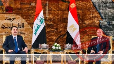 السيسي يستقبل رئيس وزراء العراق للتأكيد على دعم مصر للعراق