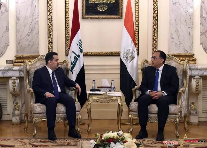 رئيسا الوزراء المصري والعراقي يعقدان جلسة مباحثات موسعة لاستعراض ملفات التعاون ذات الاهتمام المشترك 1 رئيسا الوزراء المصري والعراقي يعقدان جلسة مباحثات موسعة لاستعراض ملفات التعاون ذات الاهتمام المشترك